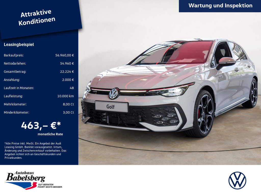 Golf VIII GTI 2.0 TSI