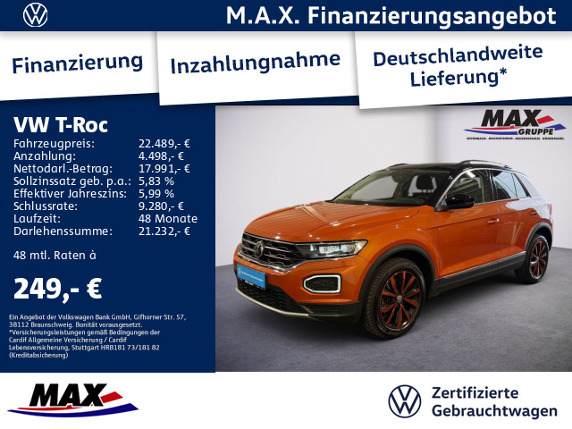 T-Roc 2.0 TDI DSG STYLE LED+NAVI+KAMERA+ACC+