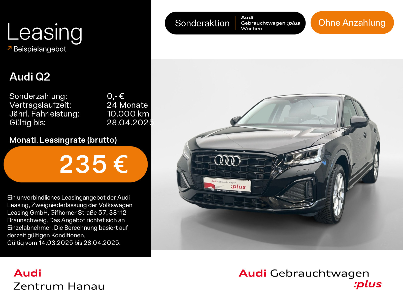 Q2 35 TDI advanced*LED*VIRTUAL*NAVI-PLUS*KAMERA*17ZOLL