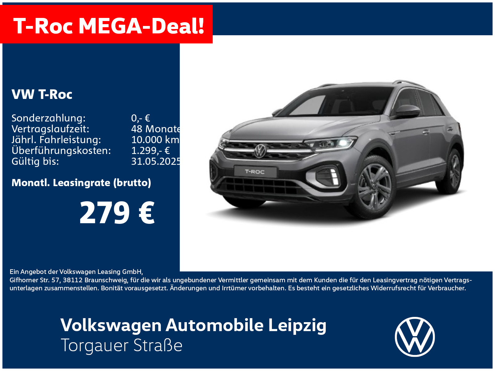 Volkswagen T-Roc 1.5 TSI R-Line