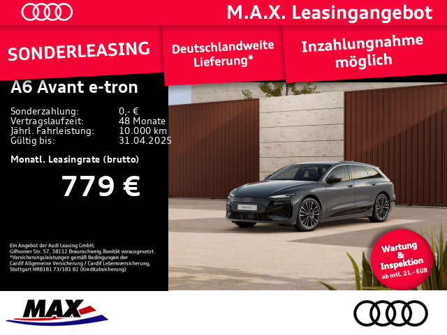 A6 Avant e-tron performance 270 kW