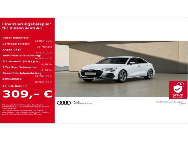A3 Limo 30 TFSI S tronic