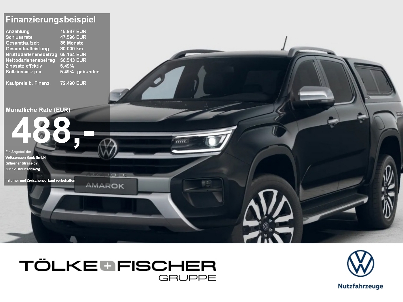 Amarok Aventura 3.0 TDI 177 kW 10. Automatik 4Mot