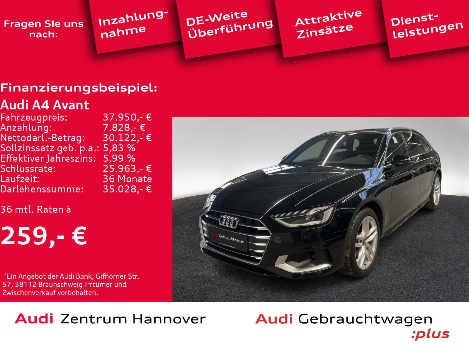 A4 Avant advanced 35 TFSI