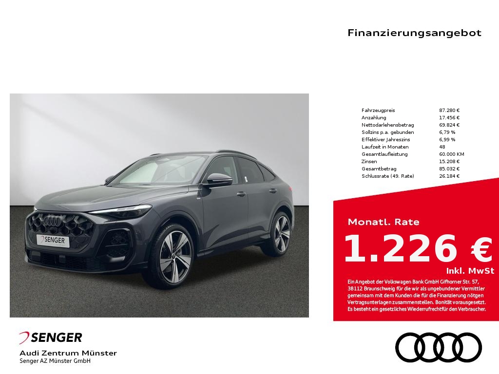 Q5 Sportback TDI quattro S line 360° Kamera ACC