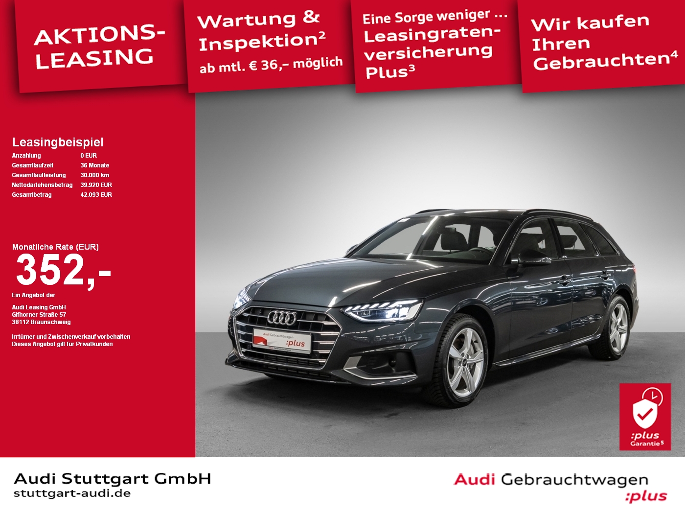 Audi A4 Avant advanced 40 TFSI