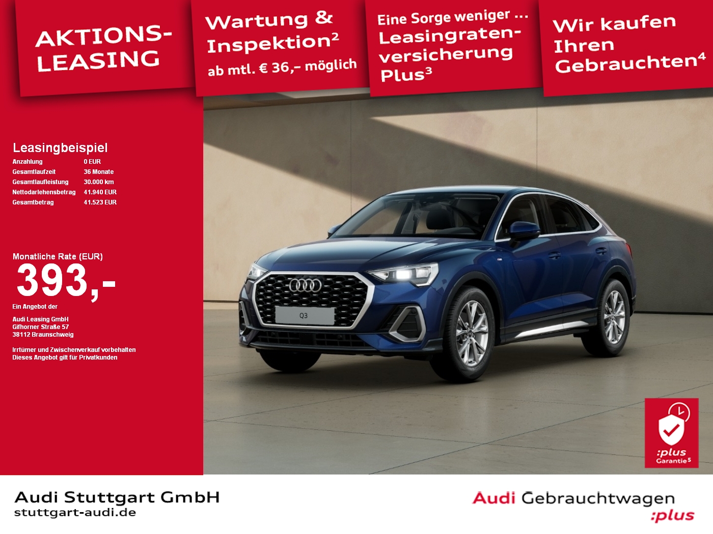 Audi Q3 Sportback S line 35 TDI