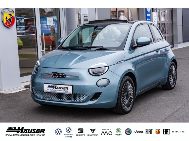 Fiat 500E Cabrio ICON 42kWh APPLE ANDROID KOMFORTPAKET ALLWETTER