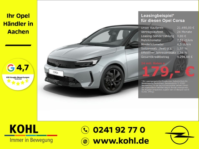 Corsa GS 1.2 Turbo 100PS LED PDCv+h SHZ DAB