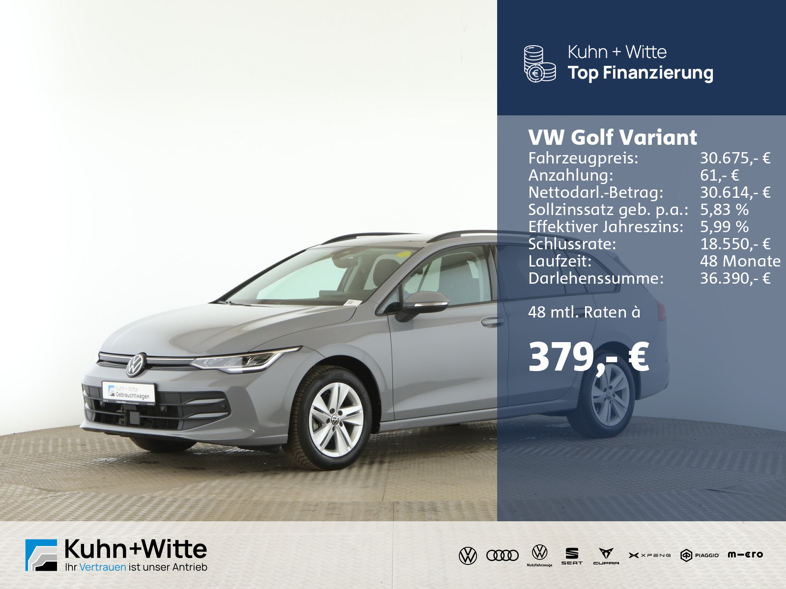 Golf VIII Variant 1.5 TSI Life *AHK*ACC*Navi*LED*RFK*
