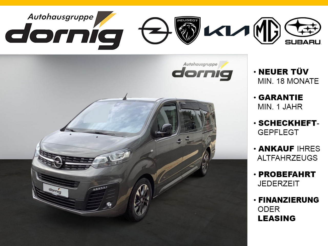 Zafira Life Edition L, Kamera,AHK,SHZ