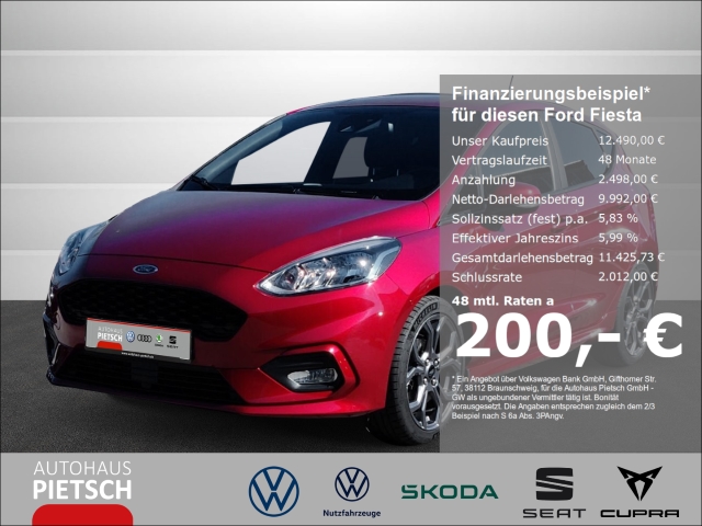 Ford Fiesta 1.0 Fieasta ST-Line