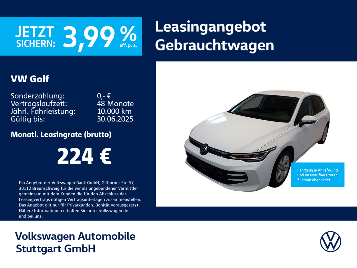 Volkswagen Golf 1.5 TSI 8 Life