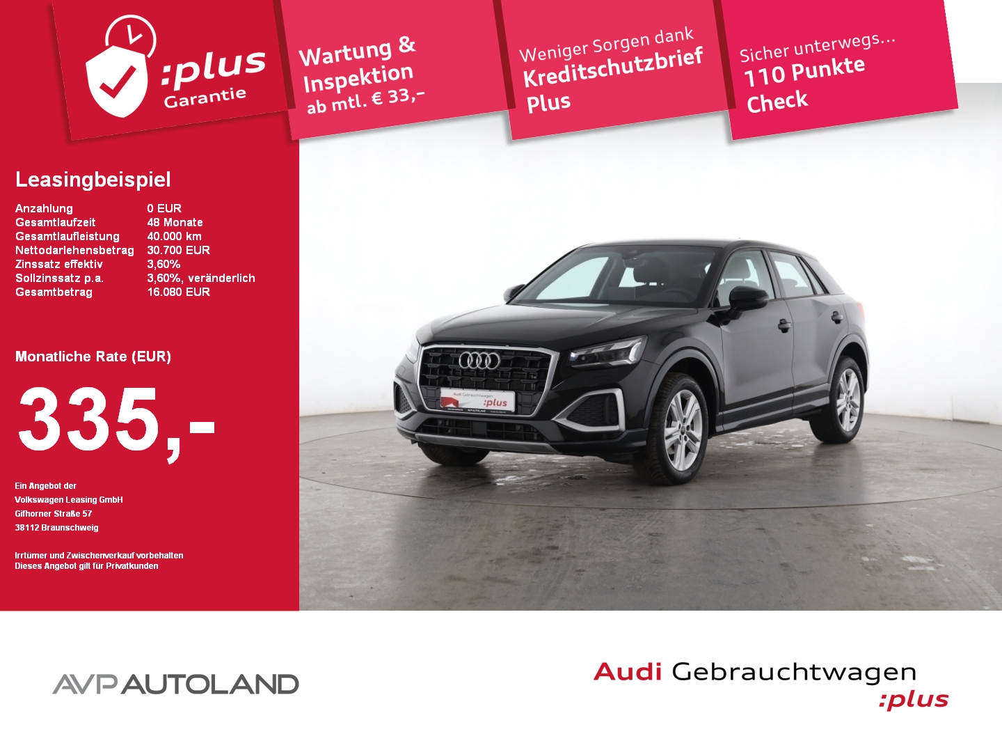 Q2 35 TFSI S tronic advanced AHK | MATRIX-LED