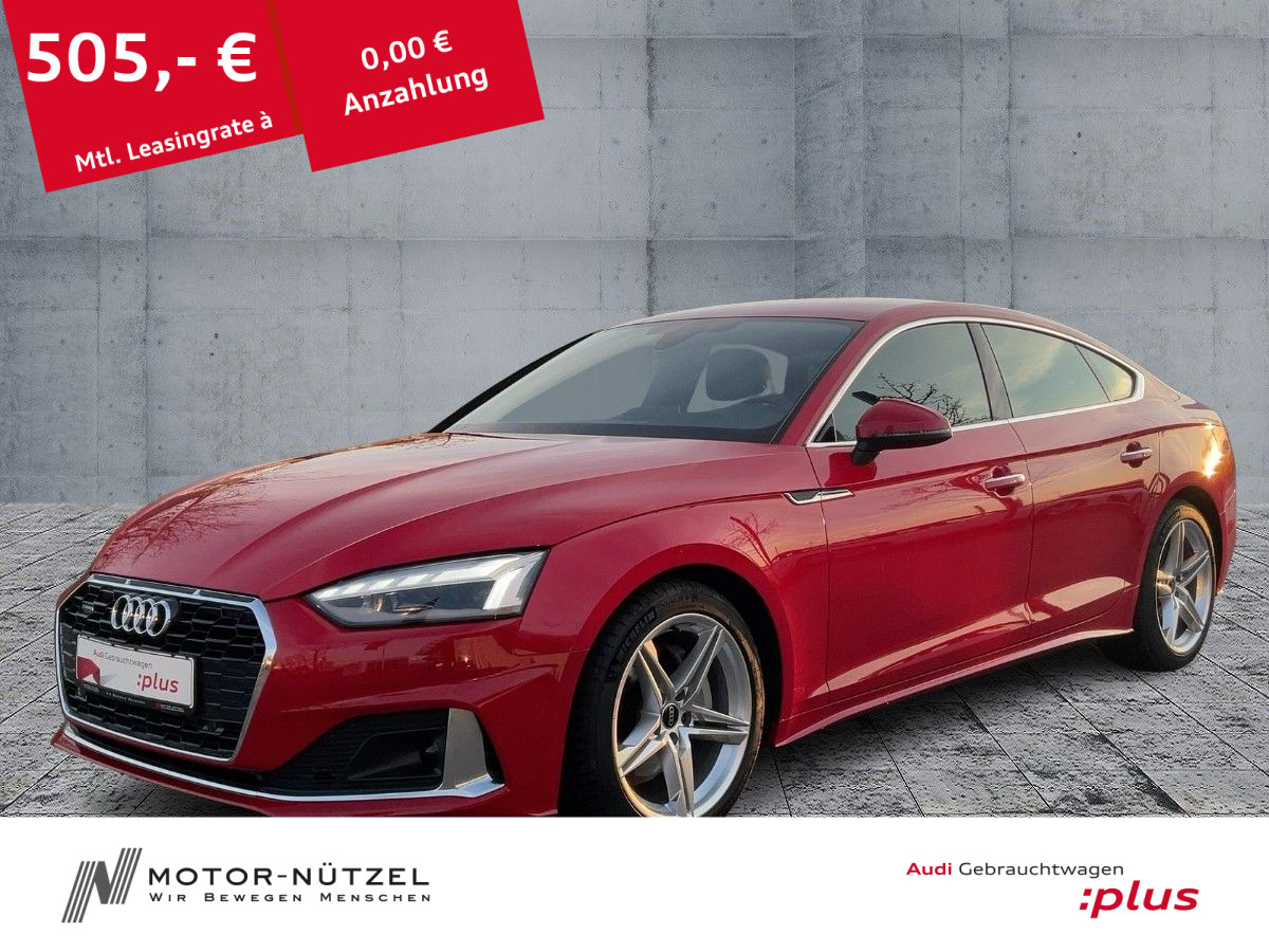 A5 Sportback 40 TFSI QU S-LINE MATRIX+NAVI+HuD