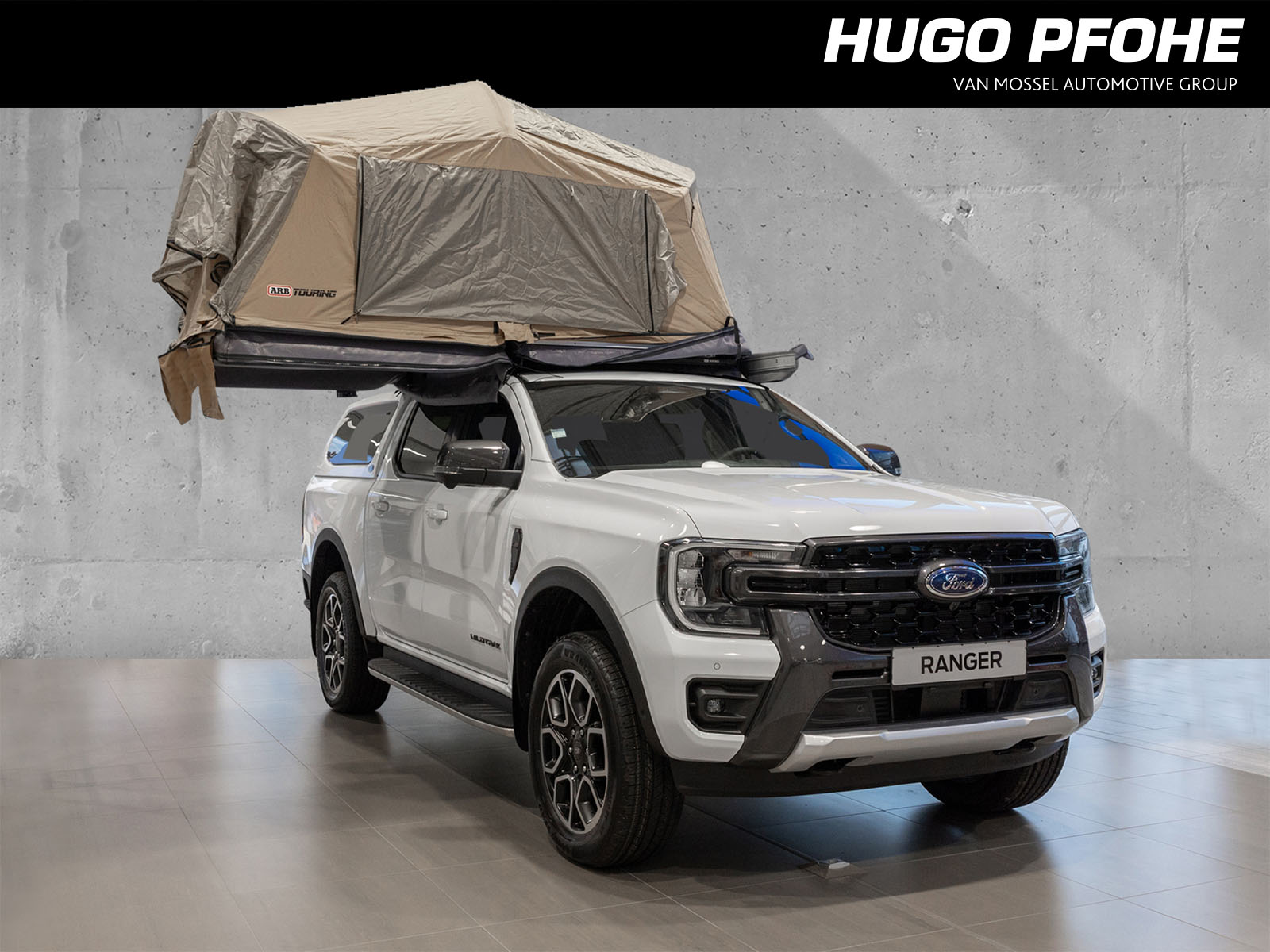 Ford Ranger Wildtrak DoKa e Pick-Up inkl Dachzelt & Küche