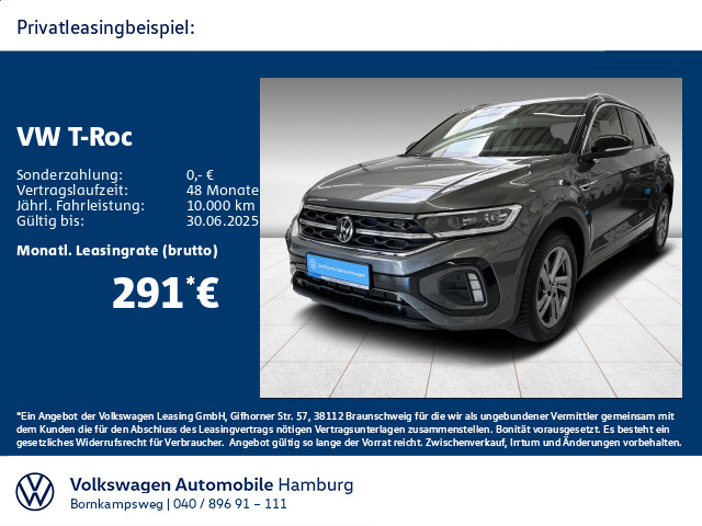 T-Roc 2.0 TDI R-Line DSG Navi AHK Kamera LED