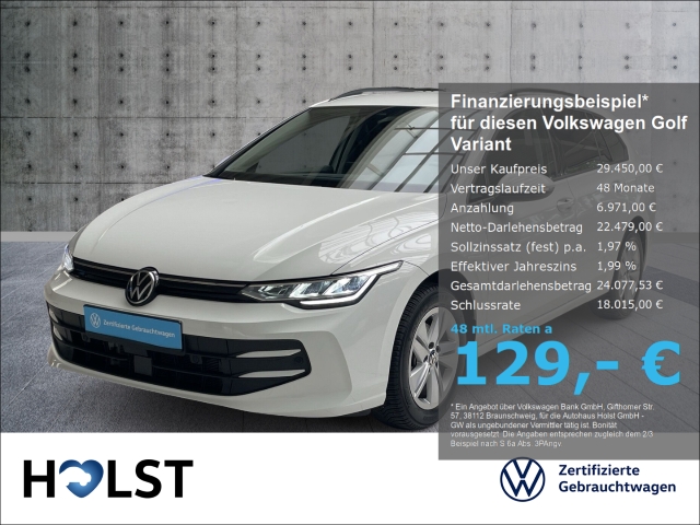 Golf Variant VIII 1.5eTSI DSG Life GJR AHK AirCare ACC LED