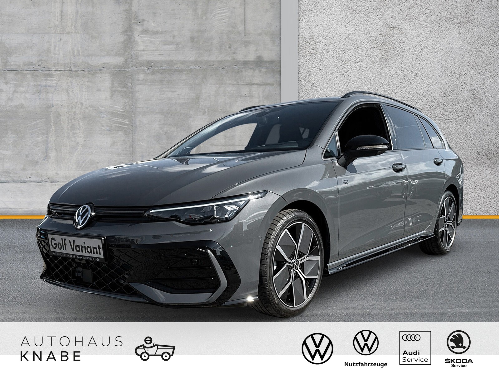 Golf VIII Variant 2.0 TDI R-Line MATRIX HuD AHK BLACK
