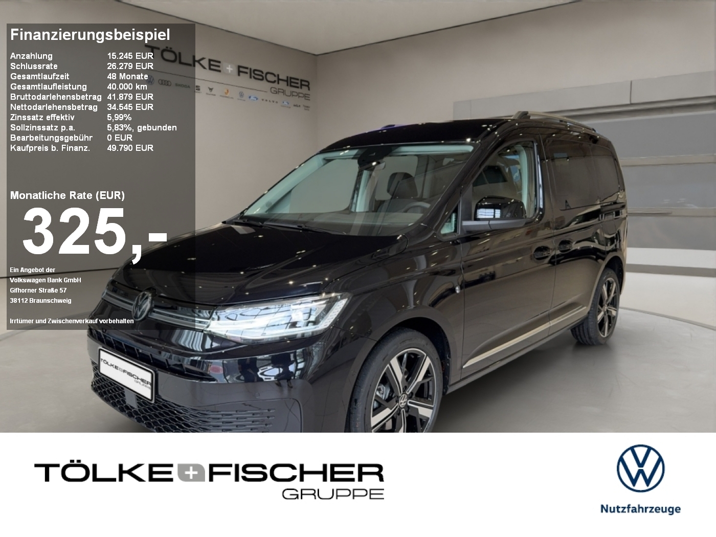 Caddy Style 5-Sitzer 2.0 TDI 7-Gang DSG