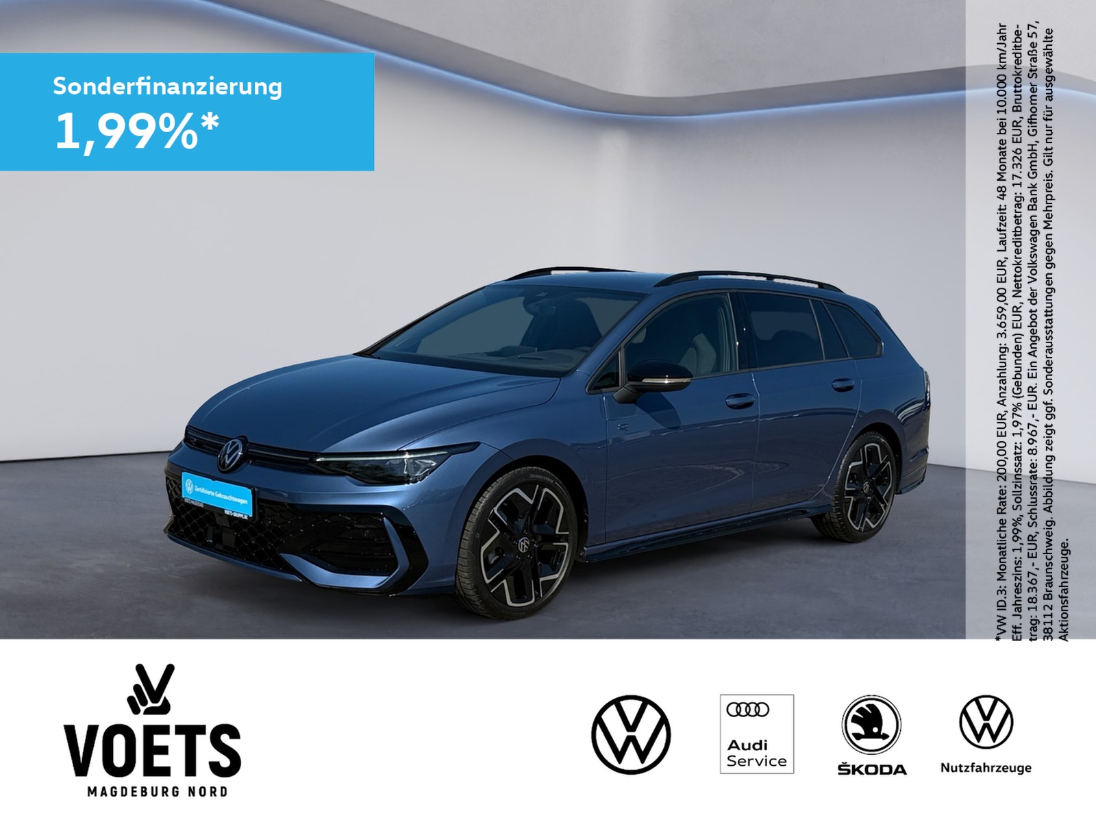 Golf Variant 1.5TSI R-LINE LED+Navi+Sitzhzg.+PDC