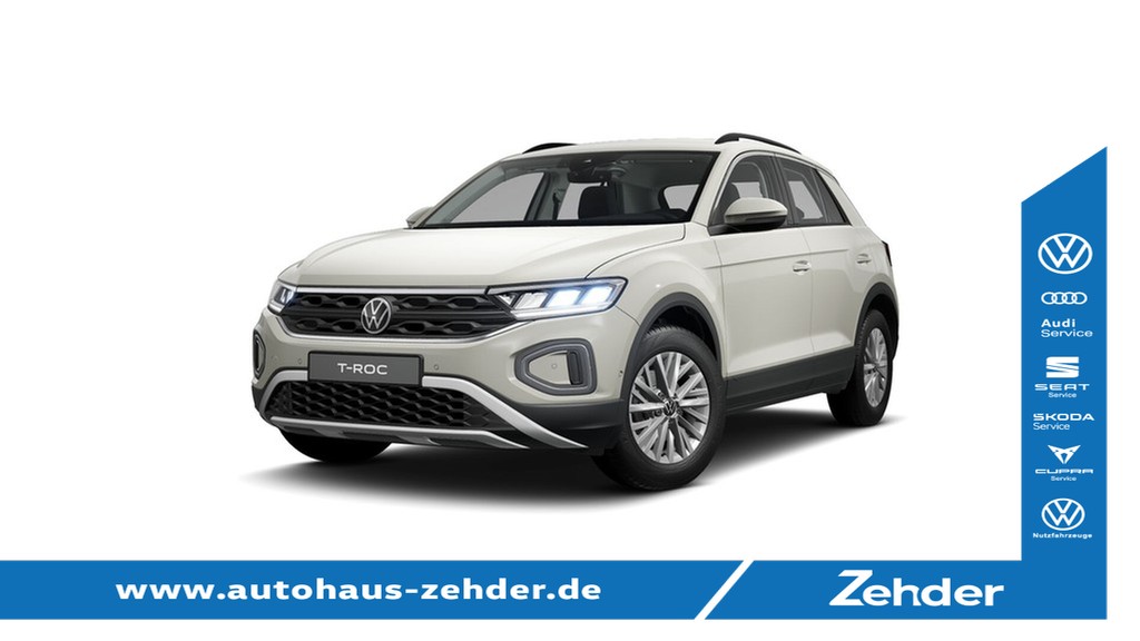 T-ROC Life 1.0 TSI OPF 2x verfügbar Ganzjahresreifen, SHZ