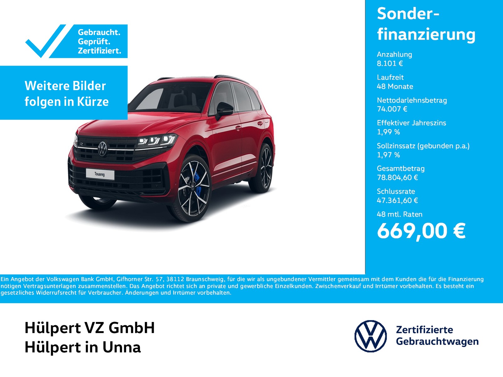 Touareg HYBRID R NEUES MODELL PANO AHK CAM LM22
