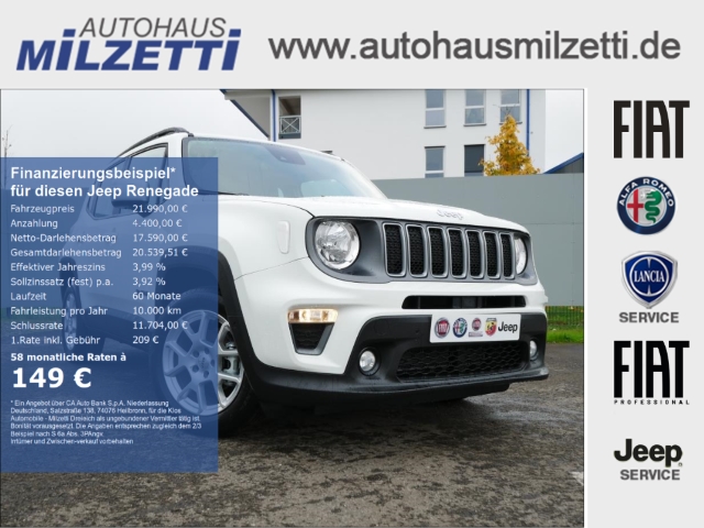 Jeep Renegade 1.0 T-GDI LIMITED 4x2 PARK WINTER