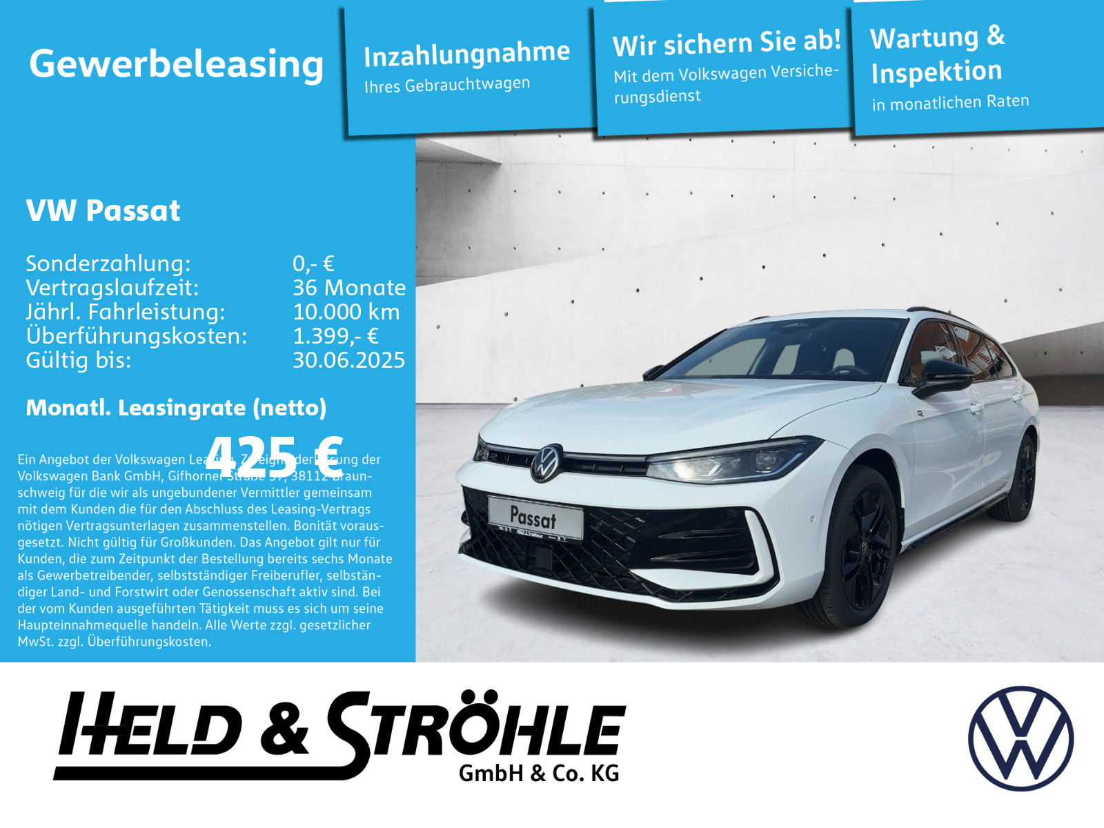 Volkswagen Passat 2.0 l TDI R-Line 110kW KLM