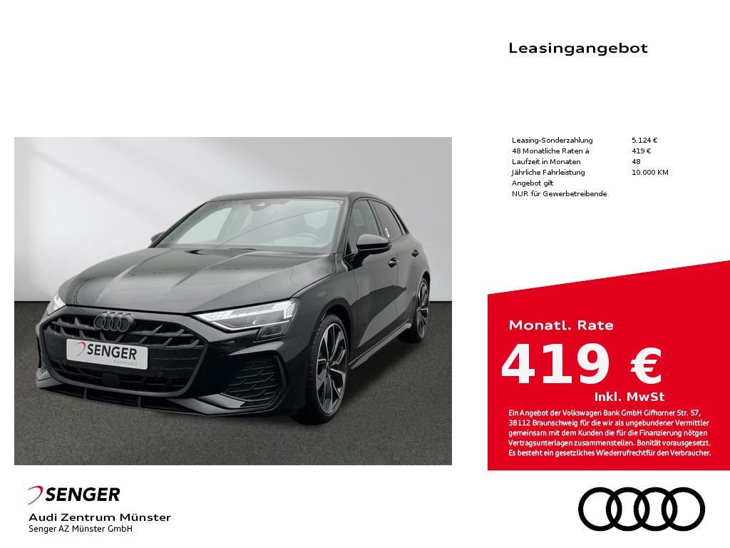 A3 Sportback 35 TFSI S line S tronic Kamera Navi