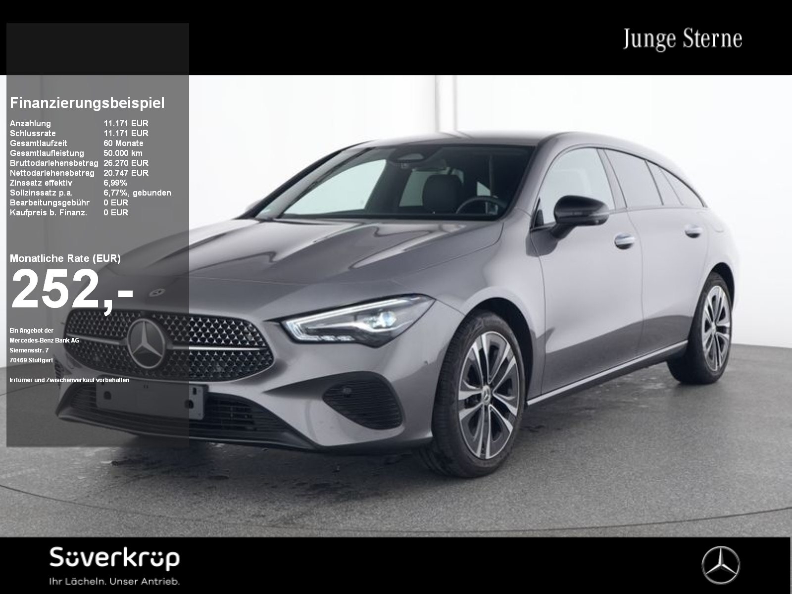 CLA 180 SB , NIGHT SPUR 360 PDC SHZ PROGRESSIVE