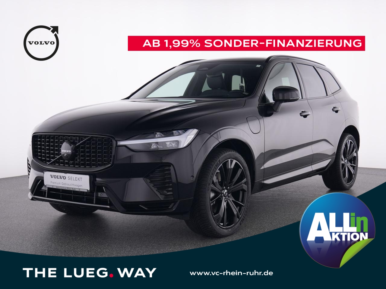 XC60 T6 AWD Plus Black Edition+360Kam+HUD+Sound