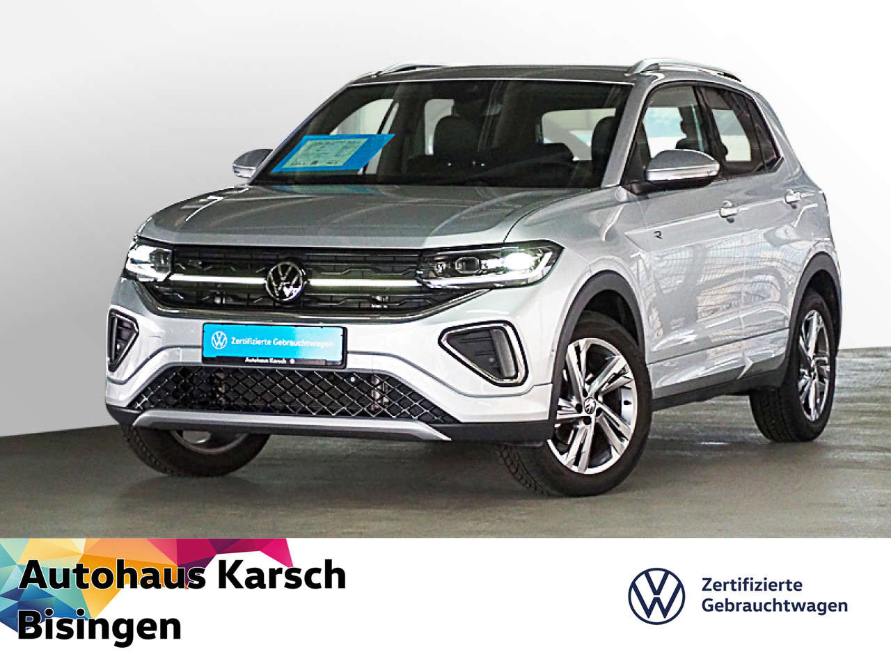 T-Cross 1.5 TSI DSG R-Line IQ.LIGHT, NAVI, ALU