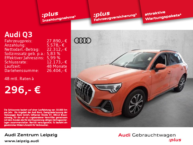 Q3 35 TFSI S line *LED*Navi*Connect*