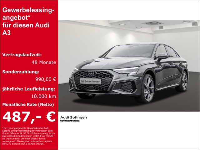 Audi A3 Limousine 35 TDI Businesspaket S line