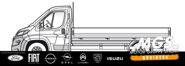 Ducato Maxi 35 L3 Pritsche 140 PS #LED #SHZ