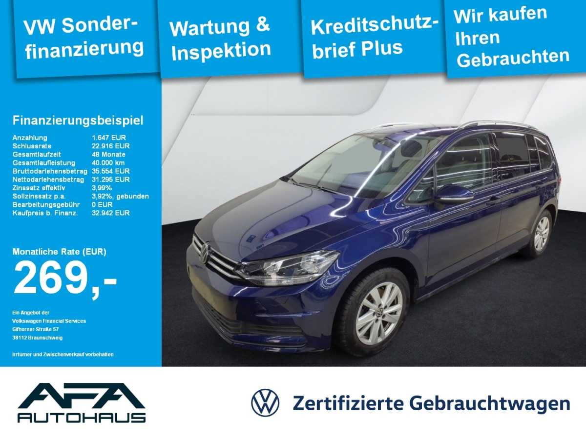 Touran 1.5 TSI Comfortline DSG 7Sitze*AHK*ACC*RFK