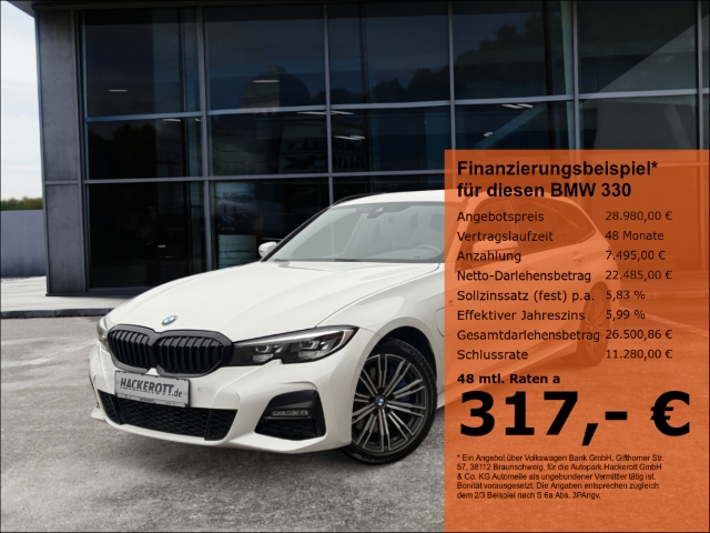330 e M Sport Touring Led Navi Rückfahrkam. AHK