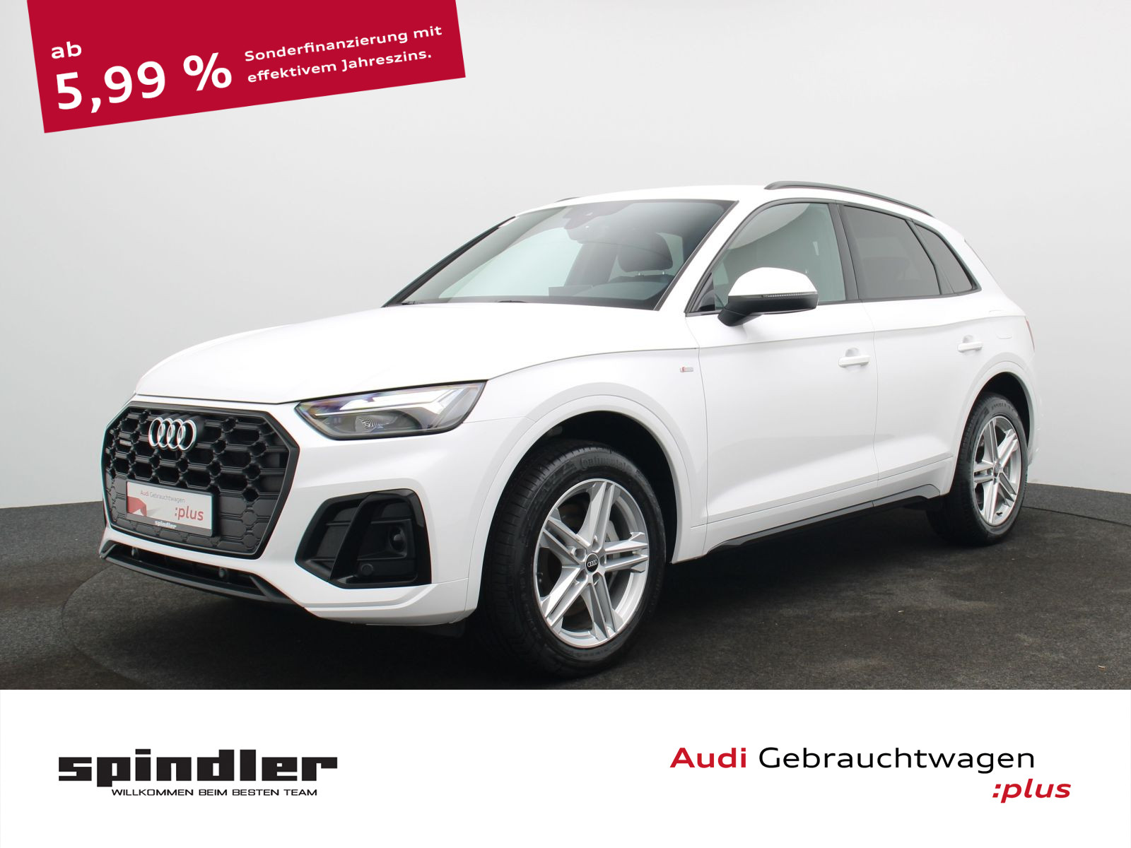 Q5 S-Line 50 TFSIe quattro / MMI-Navi+, AHK, LED