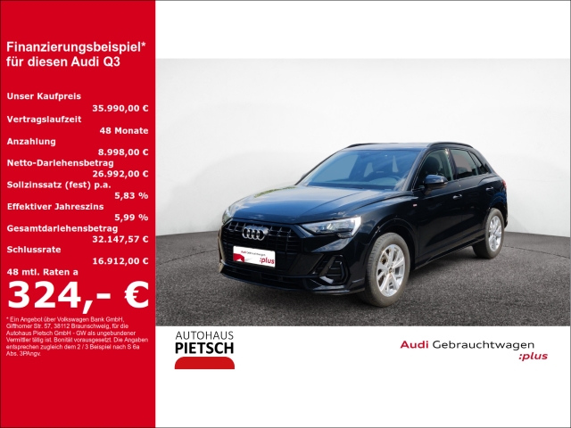 Q3 35 TDI quattro S line Navi VC LED
