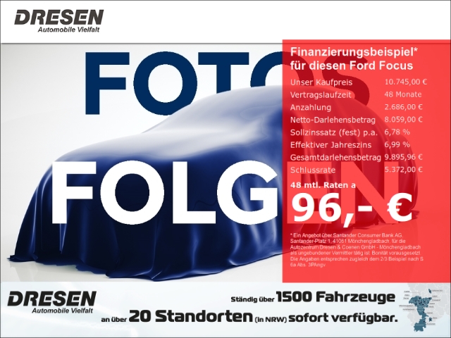 Ford Focus 1.0 Titanium Lim EcoBoost Mehrzonenklima Notbremsass