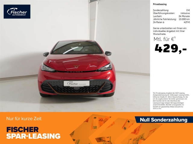CUPRA Born 77-kWh AR WÄRMEPUMPE TOP-VIEW