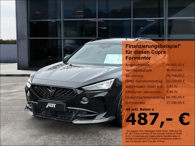 Formentor VZ5 BAT 2.5 TSI 4 Drive 287 kW (390PS) DSG
