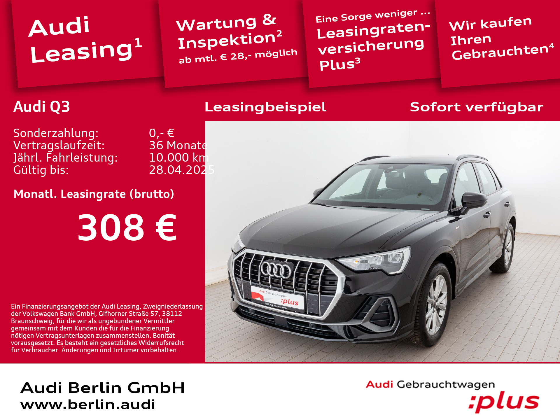Q3 S line 35 TDI S tr. SITZHZG PDC RFK NAVI