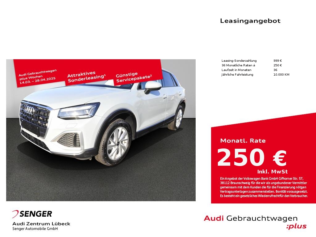 Audi Q2 Advanced 30 TDI Connectivity-Paket