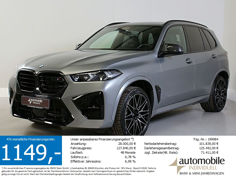 X5 M Competition 22Zoll AHK B&W Panorama V-MAX