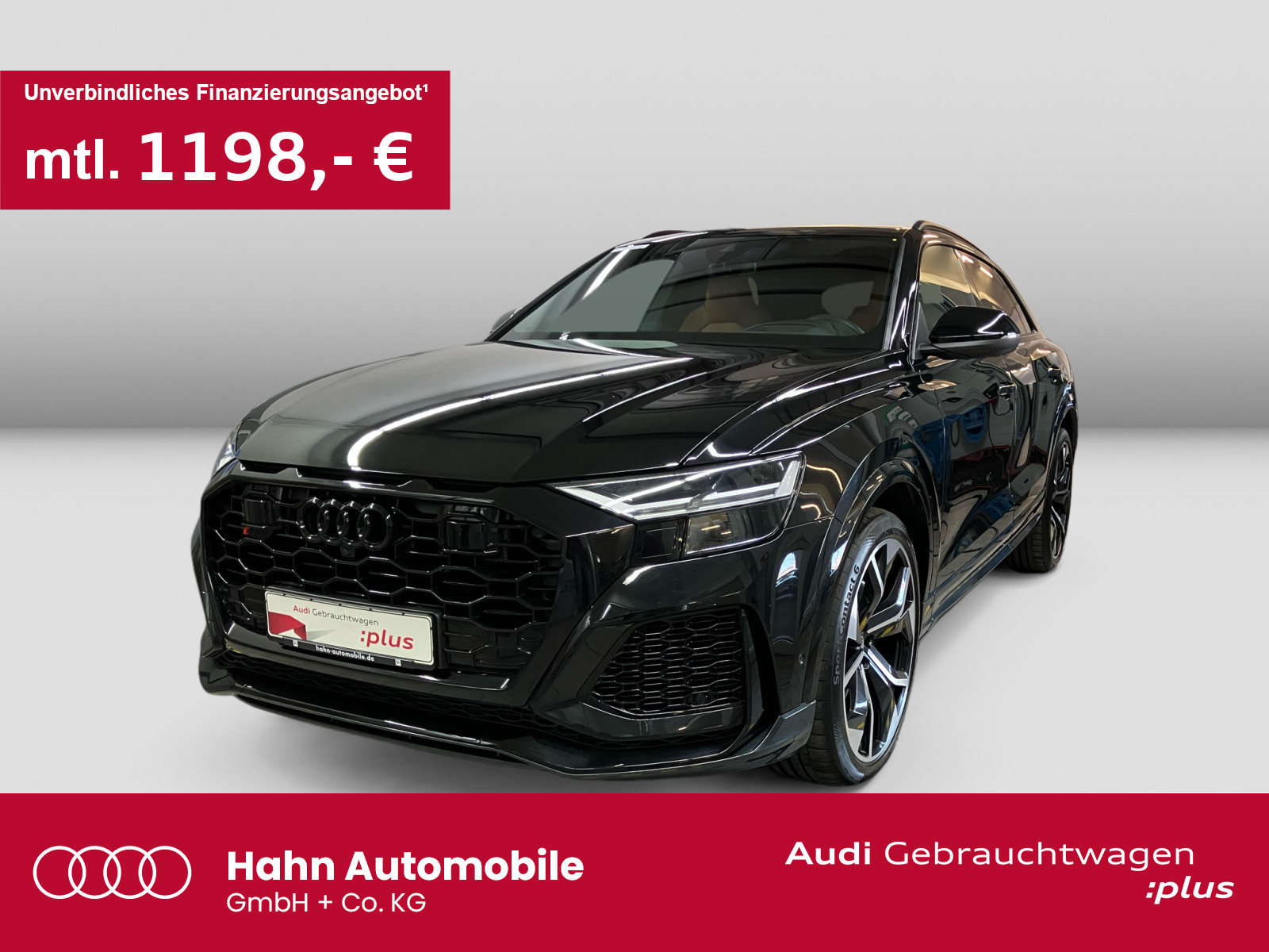 RS Q8 TFSI quattro AHK HUD ACC B&O Sportabgas LED