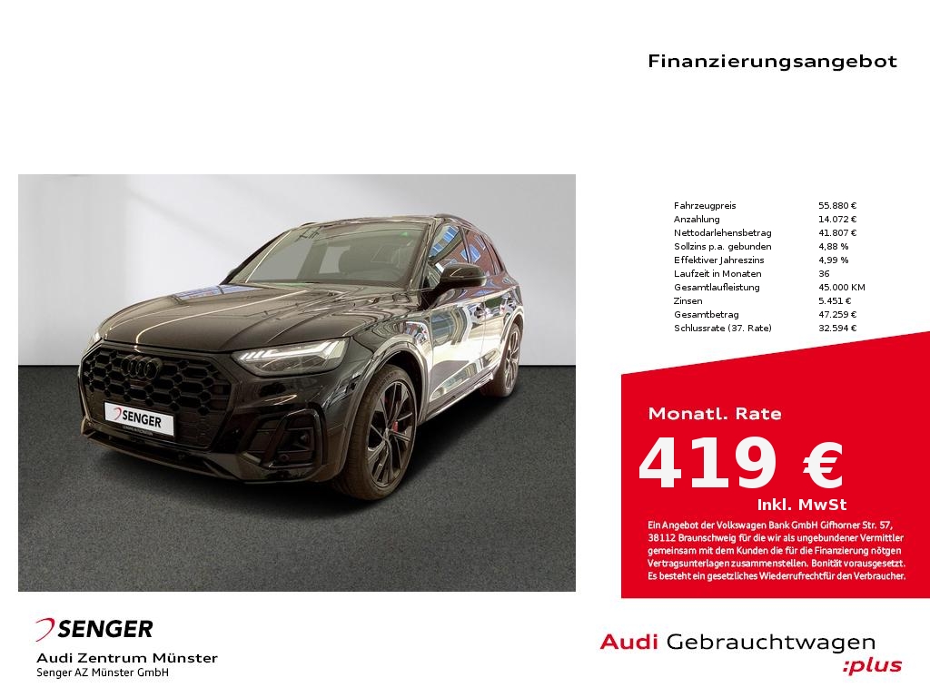 SQ5 3.0 TDI quattro Matrix Pano B&O AHK