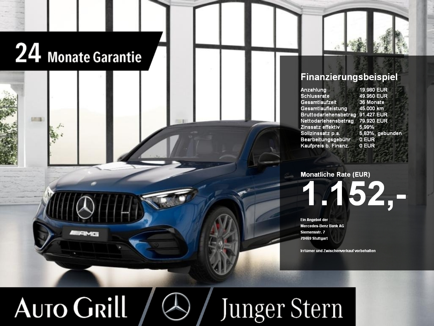 GLC 63 AMG S E Cp. RIDE Pano HAL FAP Driver HuD