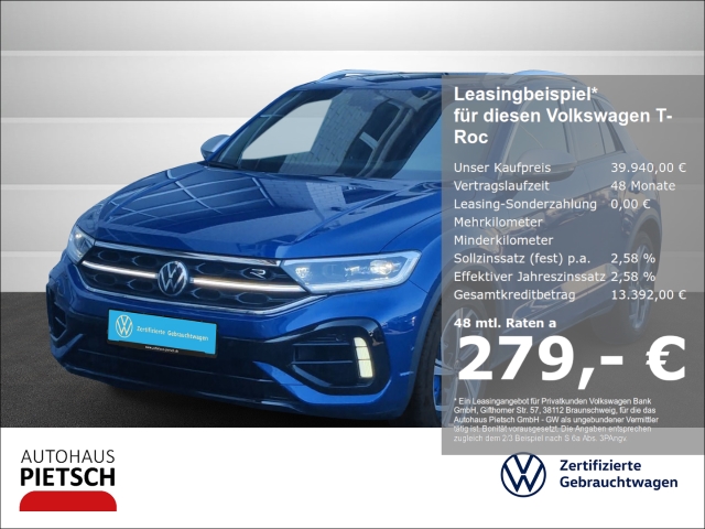 Volkswagen T-Roc 2.0 TSI R IQ Light beats